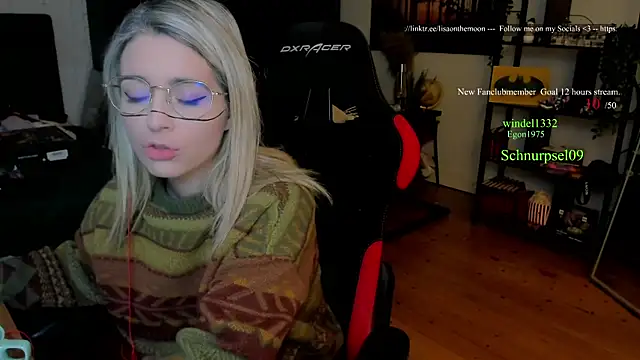 Sexshow-Bild von Lisaonthemoon Sexshow-Bild von Lisaonthemoon