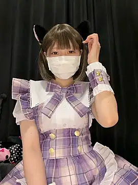 Nyamo-chan's sex show image