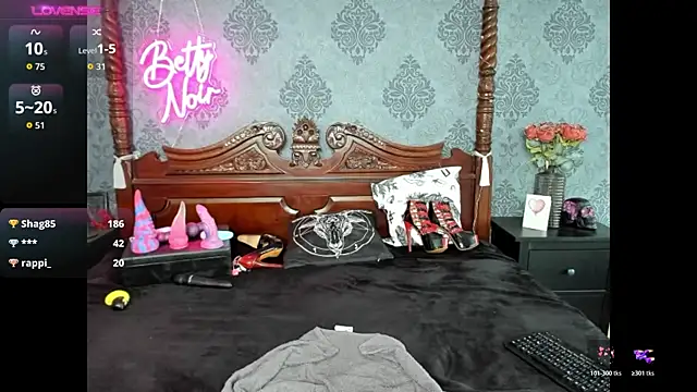 Изображение секс-шоу модели BettyNoir