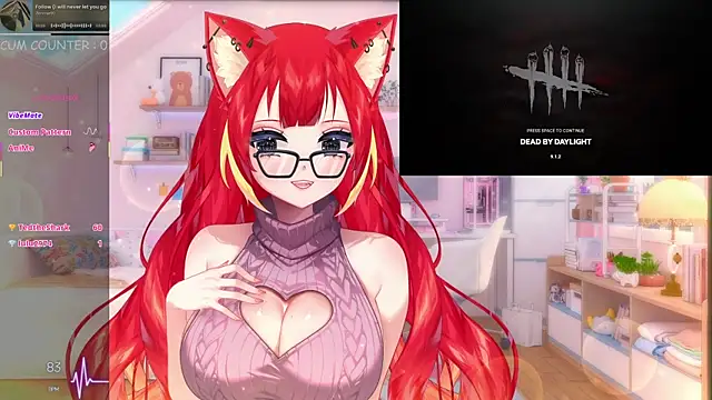 LewdFoxy_VT's sex show image