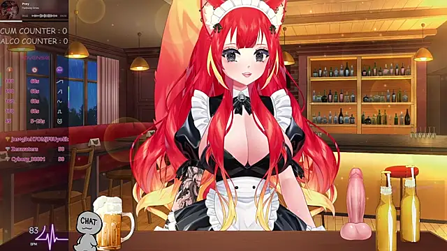 LewdFoxy_VT's sex show image