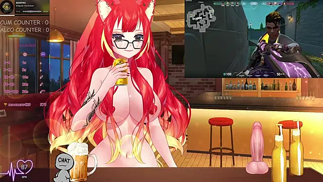 LewdFoxy_VT's sex show image