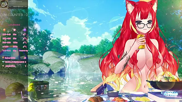 LewdFoxy_VT's sex show image