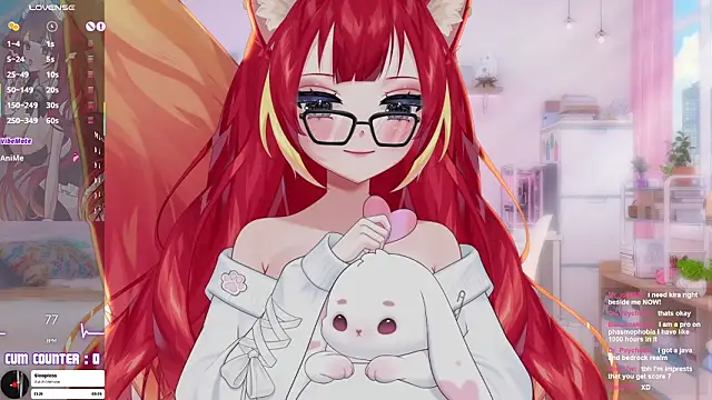 LewdFoxy_VT's sex show image