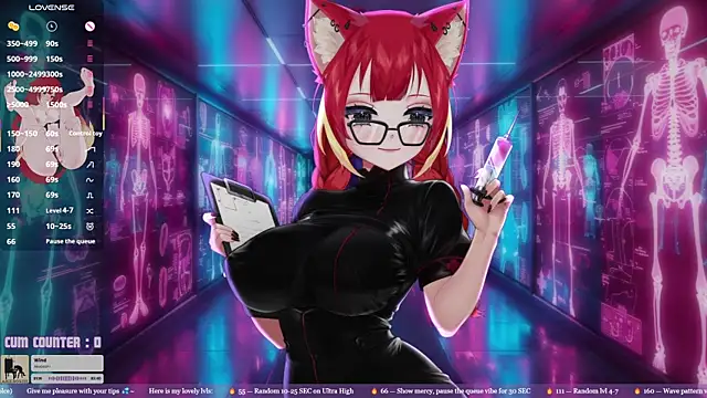 LewdFoxy_VT's sex show image