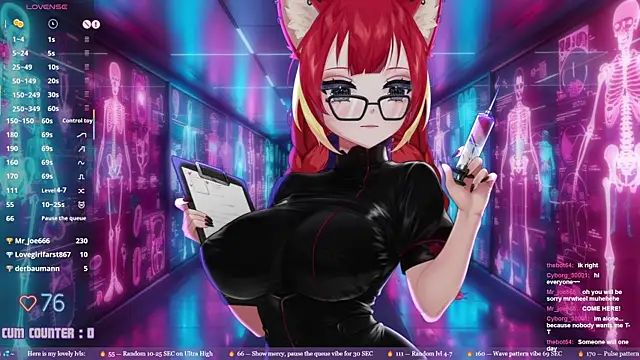 LewdFoxy_VT's sex show image