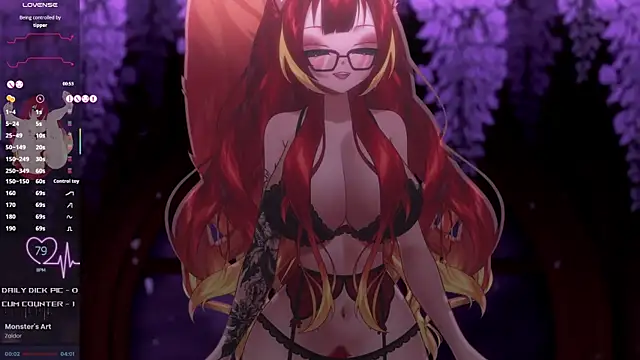 LewdFoxy_VT's sex show image