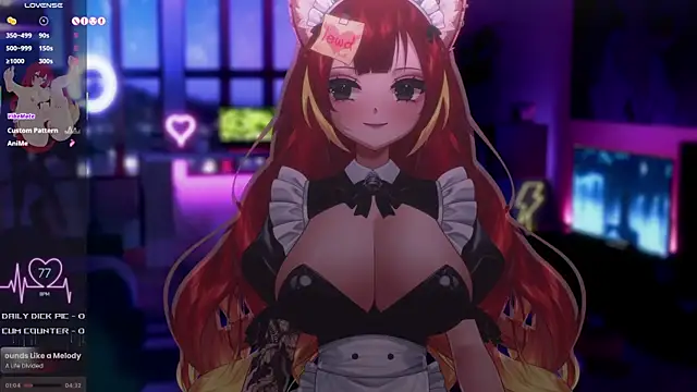 LewdFoxy_VT's sex show image