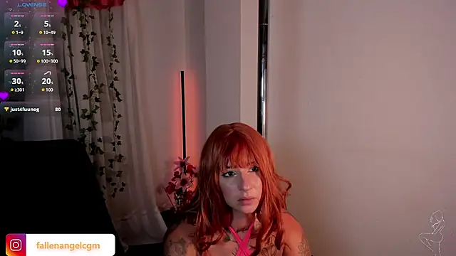 Изображение секс-шоу модели Fallengangel